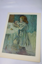 Vintage Picasso Print The Gourmet Little Girl 53781 - £15.86 GBP