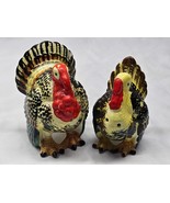 Vintage Tom Hen Wild Turkey Salt &amp; Pepper Shaker Set - Farmhouse Country... - $21.10
