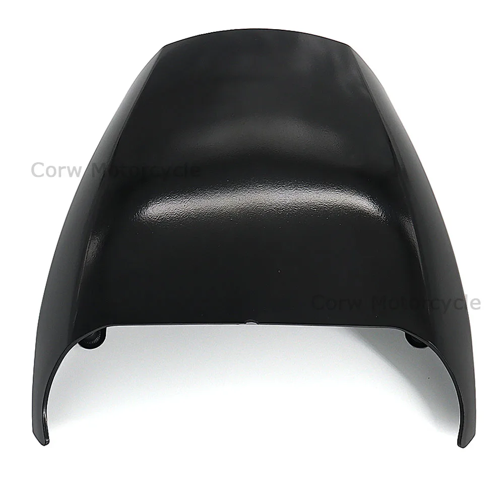 Motorcycle Light Black Plastic Front Headlight Fairing Cover Headlamp Mask  Harl - £514.17 GBP