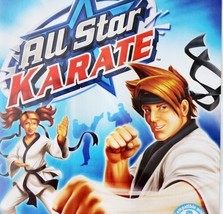 All Star Karate Wii Video Game No Manual Nintendo Martial Arts E31 - £15.75 GBP