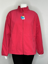 George Women&#39;s Plus Soft Shell Basic Jacket Pink 4X NWT - $29.99