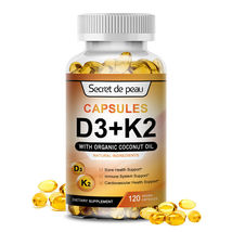 Supplement Vitamin K2 D3 Vitamin with Bioperine, Boost Immunity &amp; Heart Health - £23.96 GBP