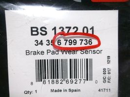 BMW/MINI COOPER/SADECA BRAKE PAD  WEAR SENSOR image 2