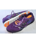 Asics Gel-fit Nova Cross Training Shoes Purple/Onyx/Nectarine Size 10 Sn... - £23.74 GBP