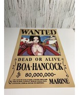 Wanted Dead Or Alive Boa Hancock Marine Anime Poster One Piece Manga Series - £15.15 GBP