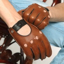 Top Quality Men&#39;s Soft 100% Genuine Sheepskin  Driving Gloves ! Only $89... - £71.07 GBP
