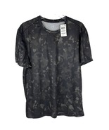 Ideology Men&#39;s Birdseye Camo Training Mesh Short Sleeve T-Shirt Black M - $278.12 MXN