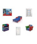 Toddler Complete Bedding Bedroom Collection Set,PJ Masks Room in Box - £347.95 GBP