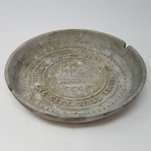 Ashtray Pewter Table The Common Seal of the City of St. Louis Vintage 1964 - £14.81 GBP