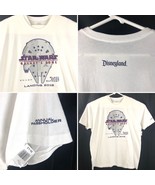 Disneyland AVP Magent + 2019 Star Wars Galaxys Edge Landing T-Shirt size... - $46.28