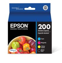 EPSON 200 DURABrite Ultra Ink Standard Capacity Black &amp; Color Cartridge Combo Pa - £52.10 GBP