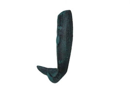 [Pack Of 2] Seaworn Blue Cast Iron Whale Hook 6&quot;&quot; - £33.33 GBP