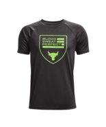 new UNDER ARMOUR boys PROJECT ROCK BSR Short Sleeve Tee sz XL youth Bull... - €16,97 EUR