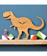 Dinosaur Bedroom Wall Clock | Kids Room Clock | Dinosaur Gifts | Cartoon... - $37.14+