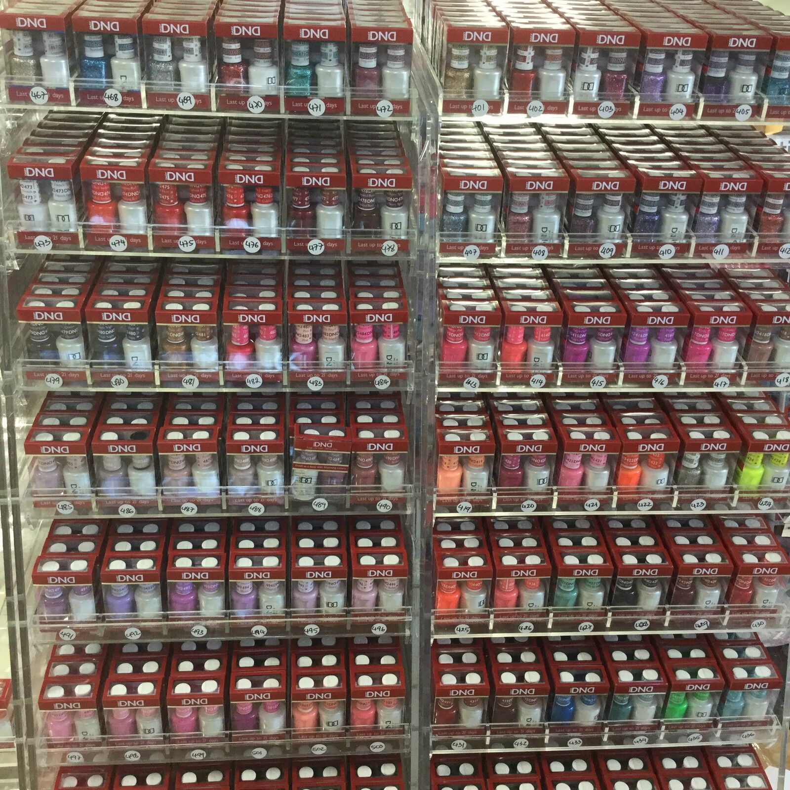 DND Daisy Matching Soak Off Gel Polish  full size .5oz LED/UV Duo List B - $11.99