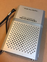 Vintage Realistic Crystal Controlled Hand-held Weatheradio (Radio Shack) image 3