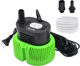 Pool Cover Pump Above Ground - Submersible Water Sump Pump Swimming, 3 A... - $68.29 CAD