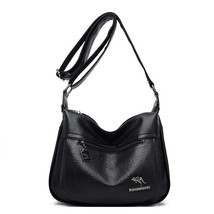 2022 Spring Soft Leather  Ladies Hand Bags Female Crossbody Bags for Women Shoul - £32.47 GBP