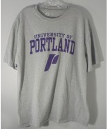 University of Portland AG Alta Gracia Mens XL Gray Purple Tshirt Tee - £11.06 GBP