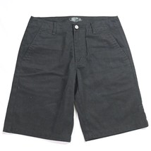 Oakley 30 x 11&quot; Black Twill Skater Y2K Chino Shorts - £15.65 GBP