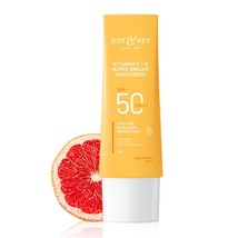 Dot &amp; Key Vitamin C + E Super Bright Sunscreen SPF 50+++ 50gm - £13.66 GBP