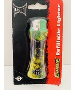 Nulite Curve Refillable Lighter *Tapout Design and Theme* (Green + Yello... - $8.79