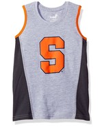 NCAA Syracuse Orange BoysTank Shirt, Small 4, Heather Grey - £7.45 GBP