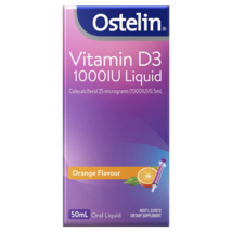 Ostelin Vitamin D 1000IU Liquid - D3 for Bone Health + Immune Support - 50mL - $87.30