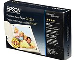 Epson S041727 Premium Photo Paper, 68 lbs., High-Gloss, 4 x 6 (Pack of 1... - £18.82 GBP