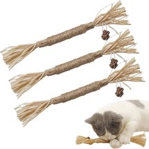 PAZ&#39;S GIFT Catnip Toy Cat Toys Catnip Toy cat chew Toy cat Kicking silvervine S - £18.32 GBP