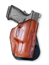 Fits Springfield XDM 9/40/45 3.8”BBL Leather Paddle Holster Open Top #1051# RH - £53.03 GBP