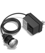 Garbage Disposal Air Switch Kit, Single Outlet Sink Top Switch Button St... - $29.69