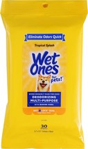 Wet Ones for Pets Deodorizing Multi-Purpose Dog Wipes With Baking Soda 3... - €5,14 EUR
