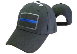 Blue Line Hat Cap Adjustable Cap Thin Blue Line Police Honor Baseball Hat  - £10.94 GBP