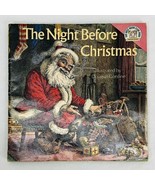 Vtg Children Book The Night Before Christmas Clement Moore Illustrated L... - £8.55 GBP