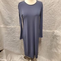 DKNY Women&#39;s Casual Gray Long Sleeve Dress, Size M - £27.24 GBP