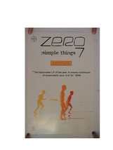 Zero 7 Poster Zero7 Seven Simple Things - $13.49