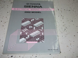 2002 Toyota Sienna Electrical Wiring Diagram Service Shop Repair Manual EWD 02 - £47.15 GBP