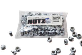 M8 x 1.25 Steel/Zinc Metric Nylon Lock Nuts 8mm A2 Nylocs - (Choose Quantity) - £7.02 GBP+