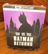 Batman Returns 4K Steelbook - EU IMPORT-NEW(Sealed) Free Box Shipping w/Tracking - £46.76 GBP