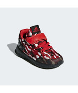 new adidas RAPIDARUN SpiderMan EL Infant Toddler Shoes sz 5k red sneakers - €30,00 EUR