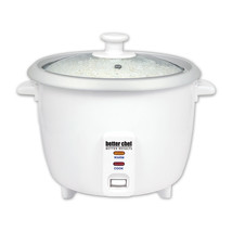 Better Chef IM-400 8-Cup (16-Cups Cooked) Automatic Rice Cooker in White - £54.06 GBP