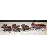 Vintage 6 Horse Drawn Carriage Diecast - $68.05 CAD