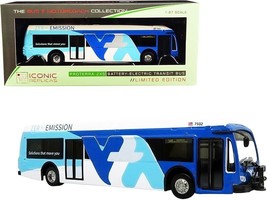 Proterra ZX5 Battery-Electric Transit Bus #140 Express &quot;Mission College&quot; Santa - £47.14 GBP