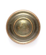 Vintage Copper Tone Cabinet Door Drawer Round Knob Pull Handle 1 1/4&quot; di... - $66.07 MXN