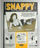  SNAPPY volume 5 #37 risque digest (1960) Bill Ward, 4-page Betty Page p... - $49.49