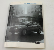 2016 Ford Focus Owners Manual OEM F02B29044 - £17.83 GBP