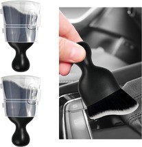 2 PCS Car Interior Cleaning Brush Curved Soft Bristles Detailing Brush f... - £14.31 GBP
