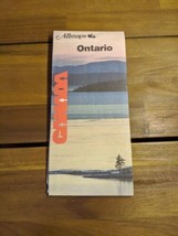Vintage 1989 Allmaps Canada Ontario Brochure Map - $29.69
