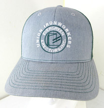 Union Ironworkers Evergreen Erectors INC Hat Snapback Baseball Trucker C... - $14.80